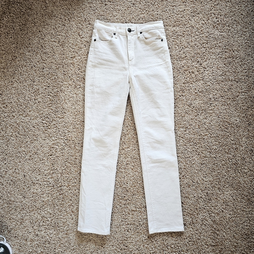 rag & bone White Skinny Jeans - size 25